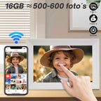 SolutionMarket® digitale Fotolijst 10.1 inch  – Zwart/wit