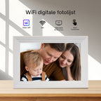 SolutionMarket® digitale Fotolijst 10.1 inch  – Zwart/wit